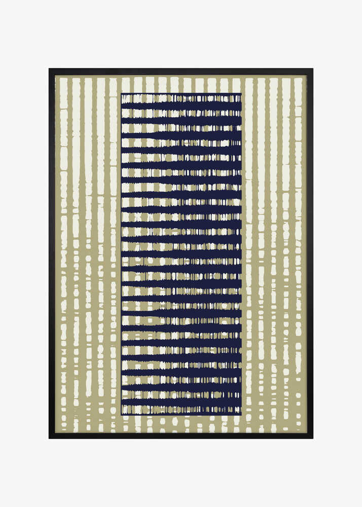 Geometric Pattern with Vertical Stripes