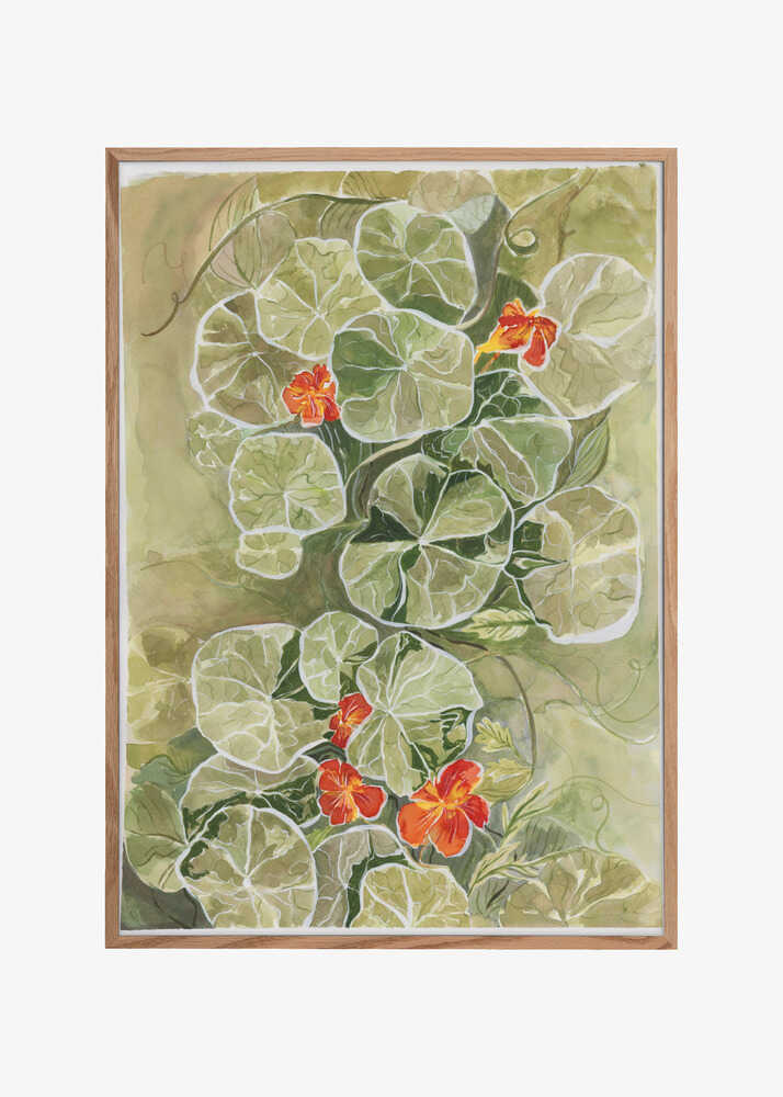 Nasturtium Tapestry