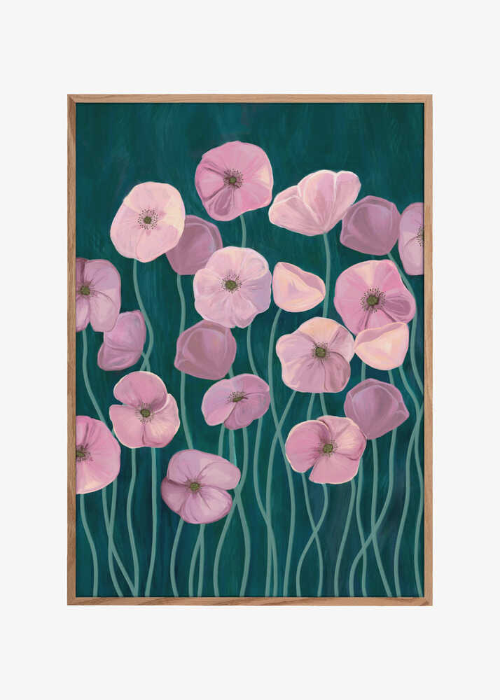 Pink poppies