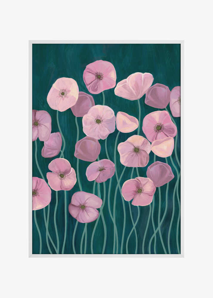 Pink poppies