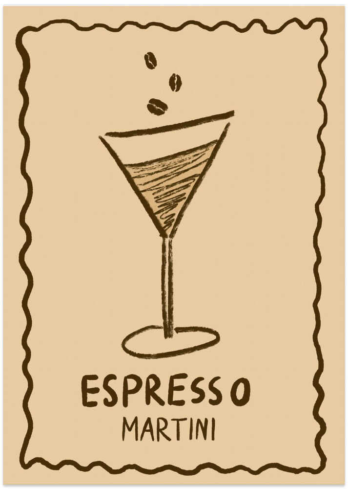 Poster Espresso Martini Up