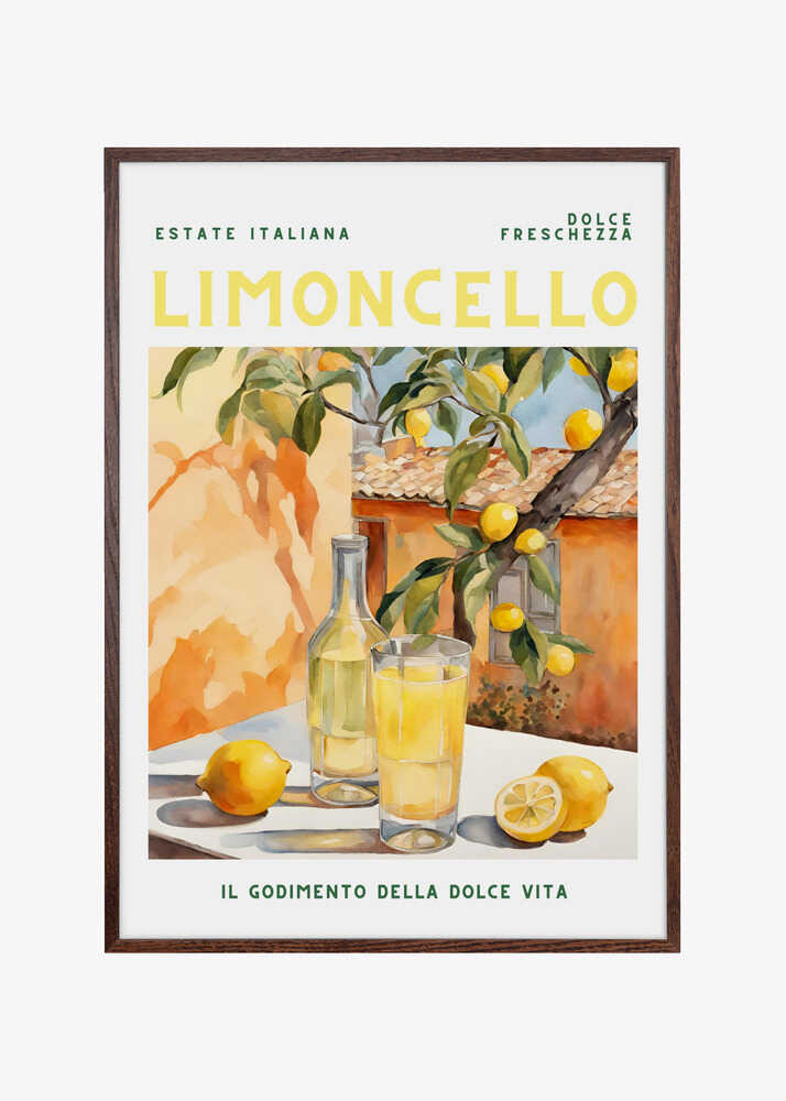 Limoncello, Aquarell, Fresh