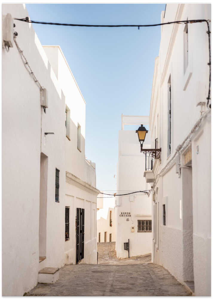 The White town of Vejer de La Frontera
