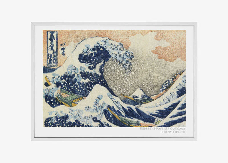 Hokusai's Under the Wave Off Kanagawa (1830 1833)
