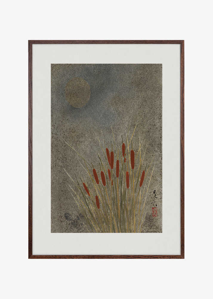 Japanese Grass Field At Night (1807–1891)