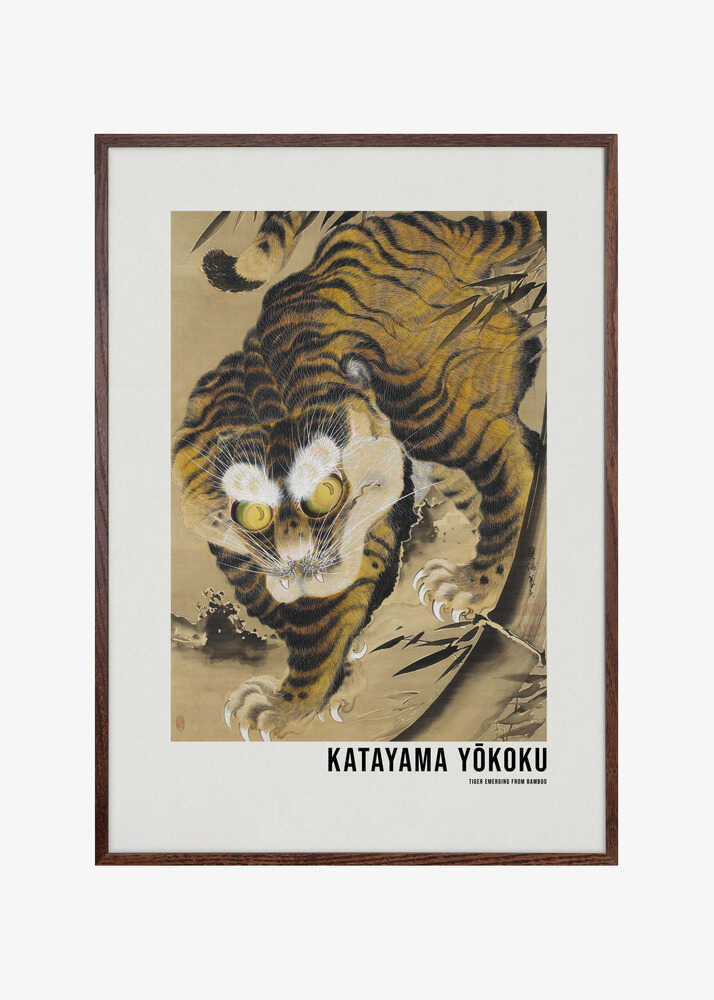 Tiger Emerging From Bamboo (18th Century