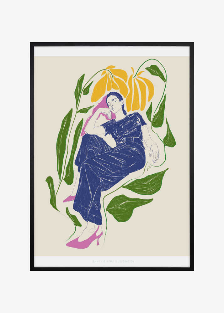 Jlr Quiet in the garden