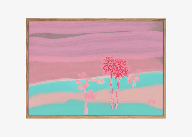 Beach Sundown In Sicily