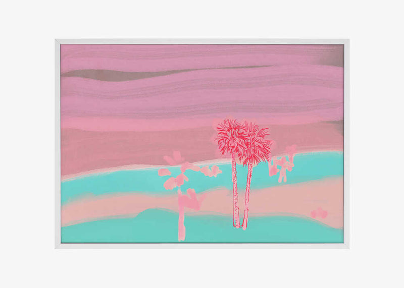 Beach Sundown In Sicily