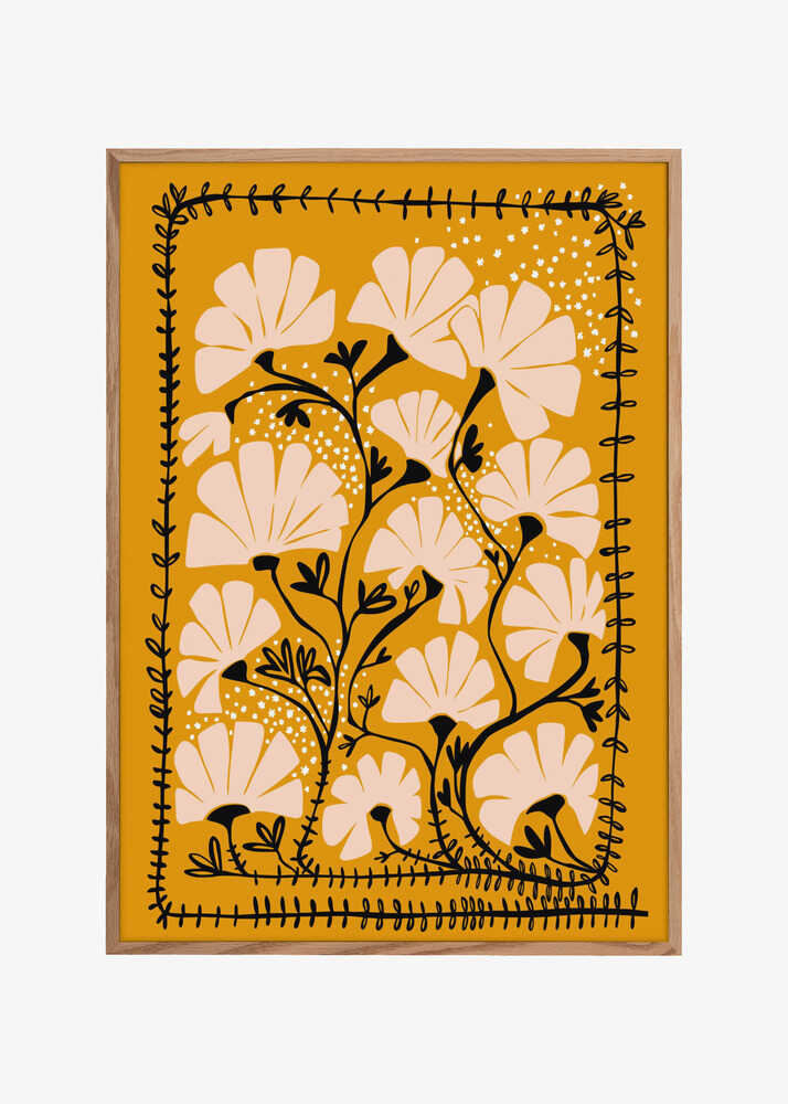 Ever blooming good vibes mustard yellow