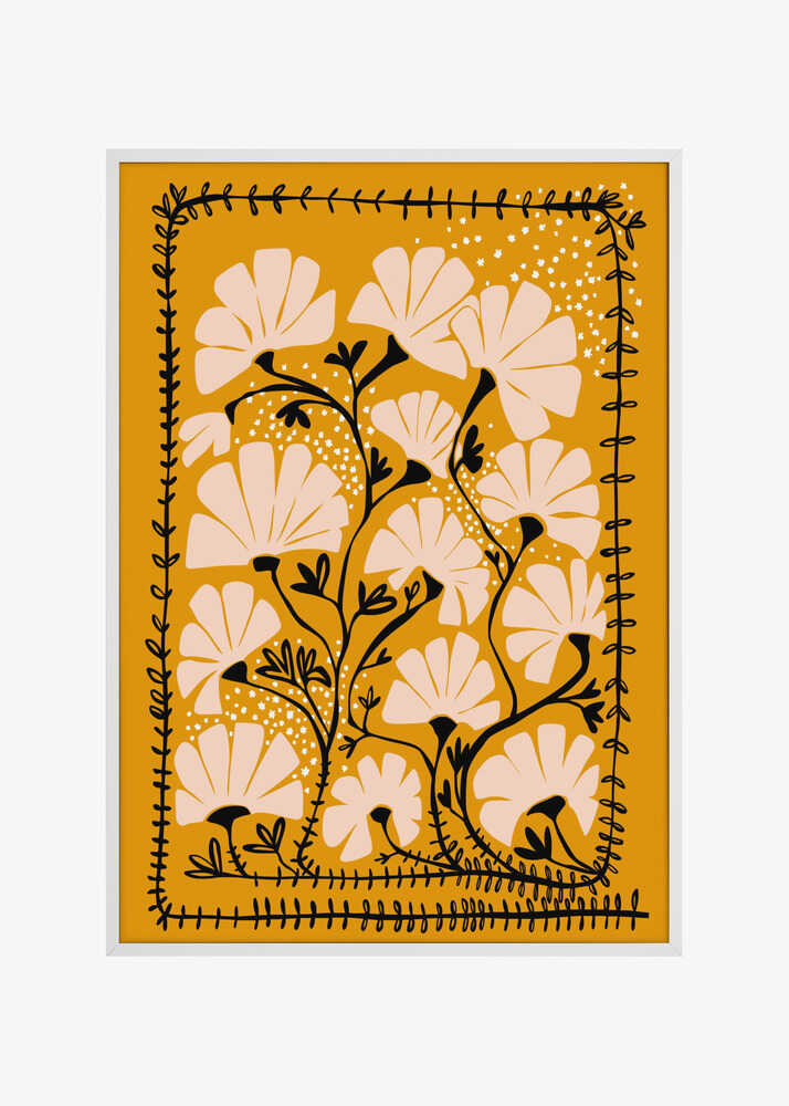 Ever blooming good vibes mustard yellow