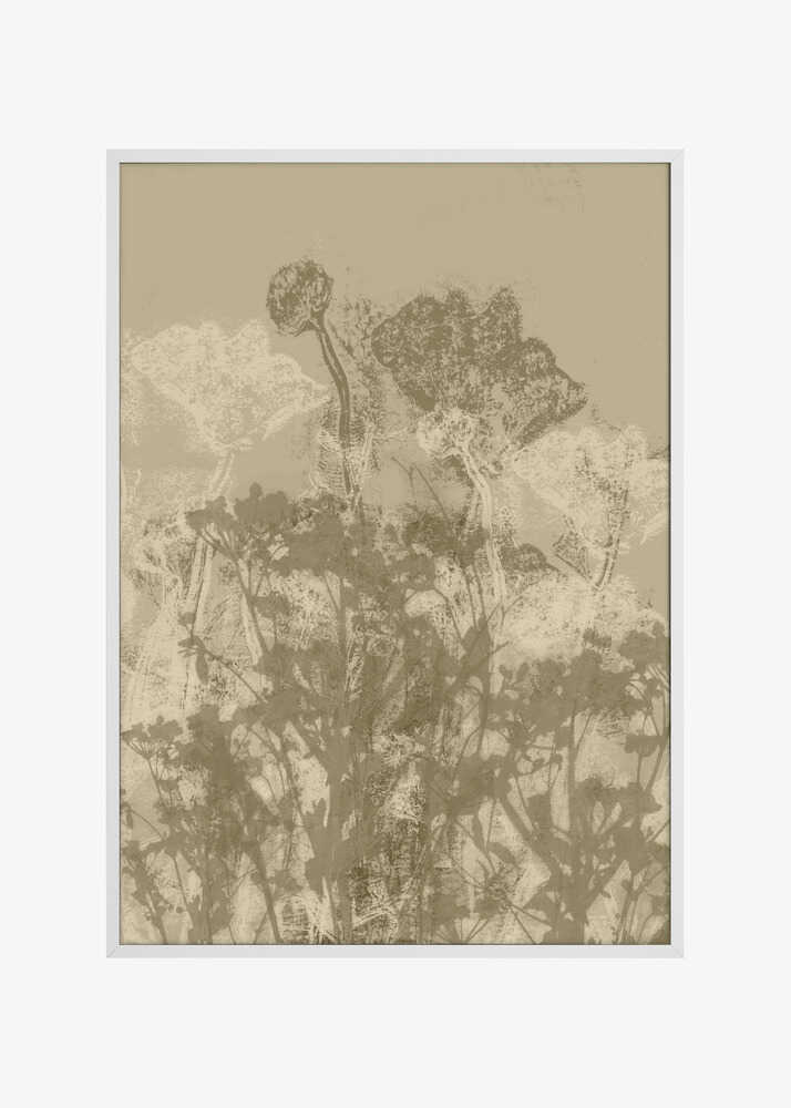 Misty Meadow. Abstract Botanical Art No.5