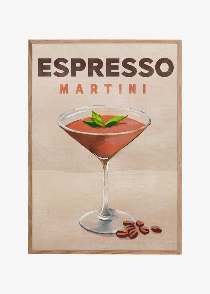 Espresso Martini Cocktail Bar Decor