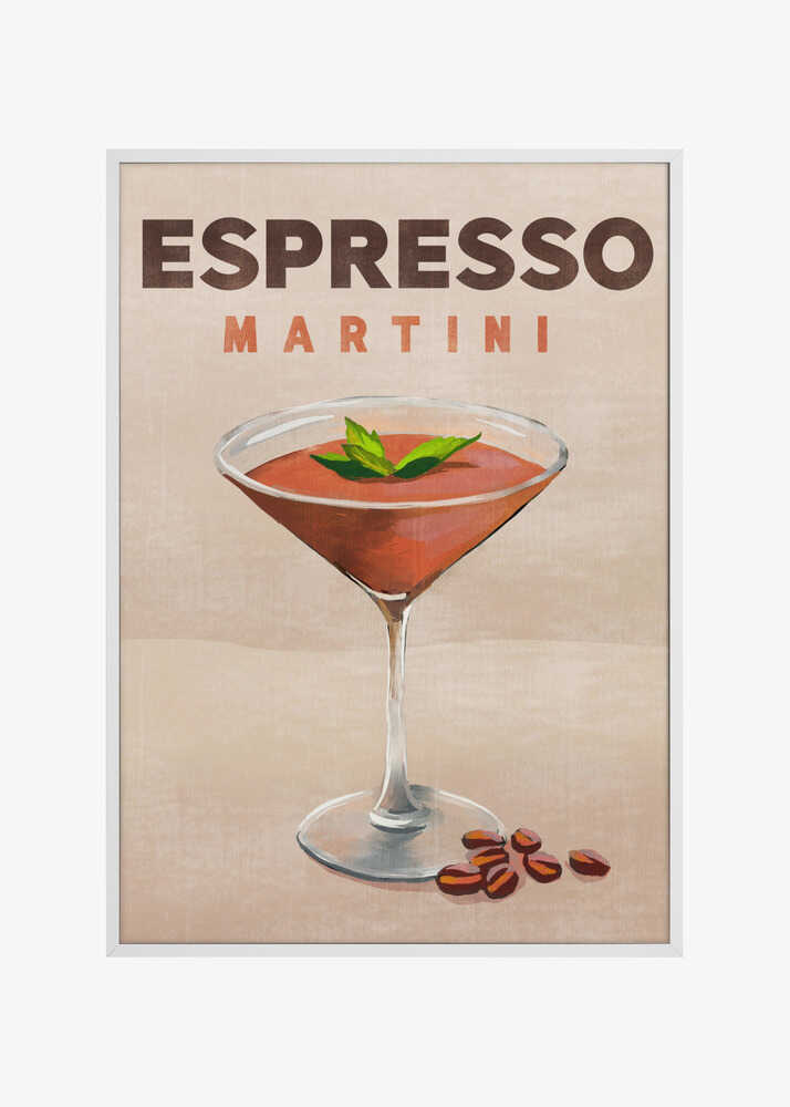 Espresso Martini Cocktail Bar Decor