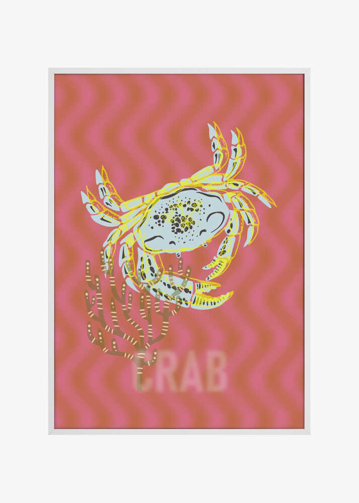 Sea life crab Neptune's joy