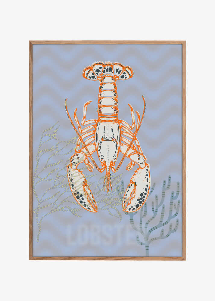 Sea life lobster Neptune's joy