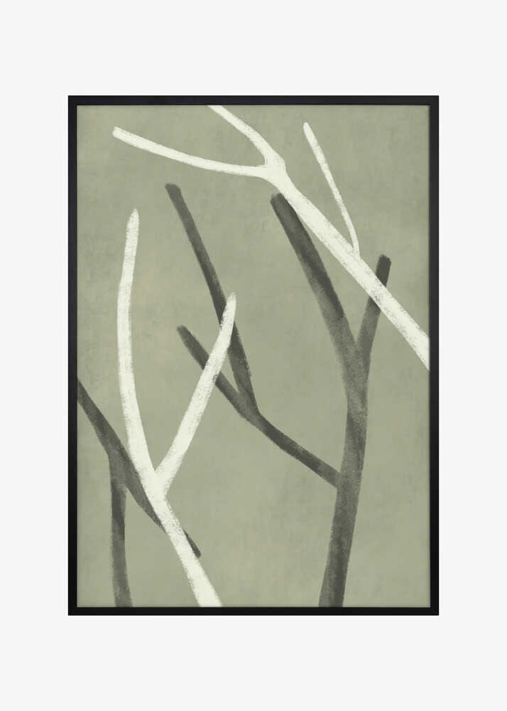 Twigs On Sage Green