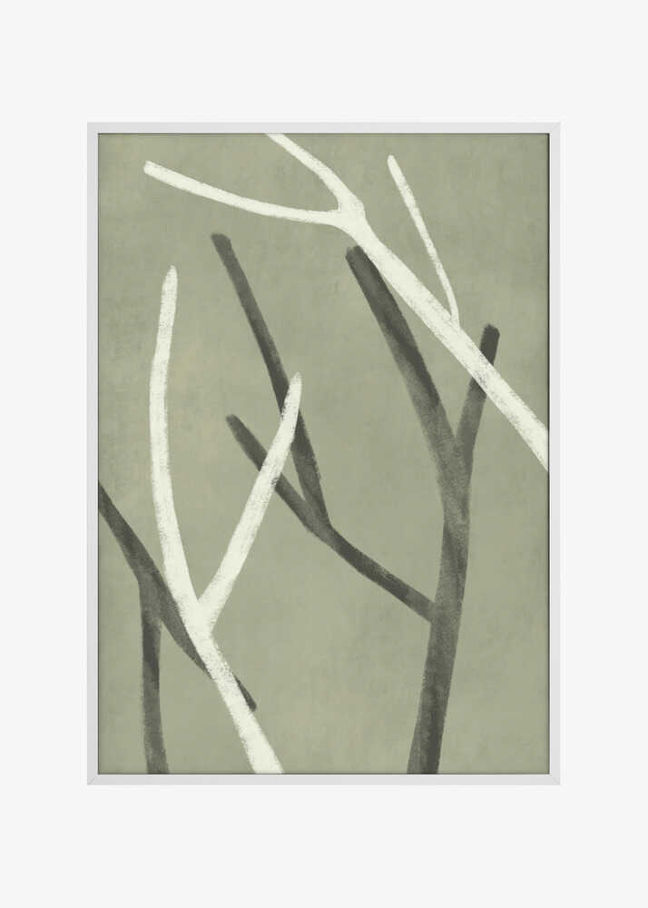 Twigs On Sage Green