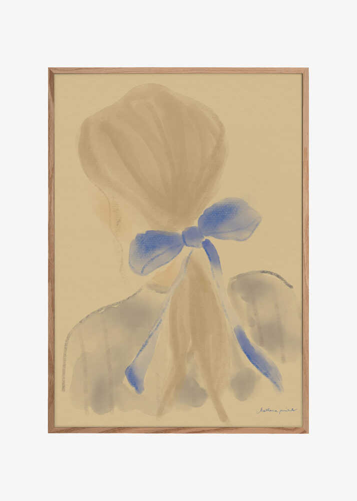 Girl With A Blue Hair Ribbon