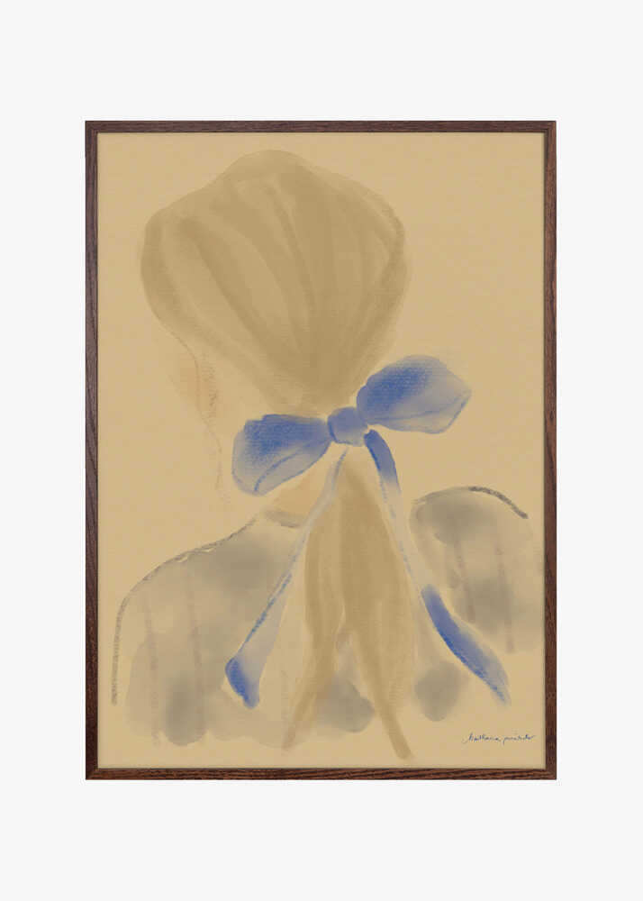 Girl With A Blue Hair Ribbon