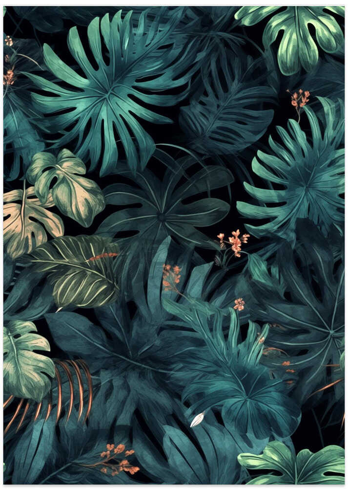 Nature Flowers and Leaves Watercolor Art (81)