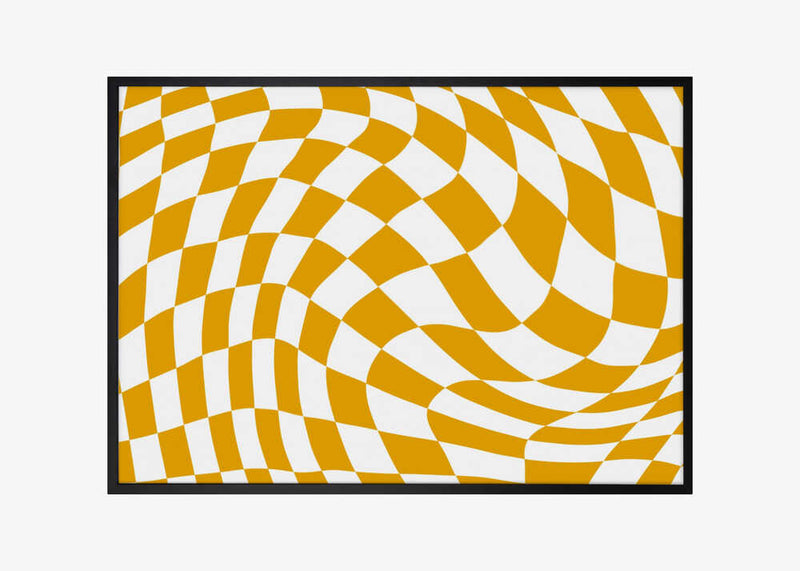 Yellow Checkerboard