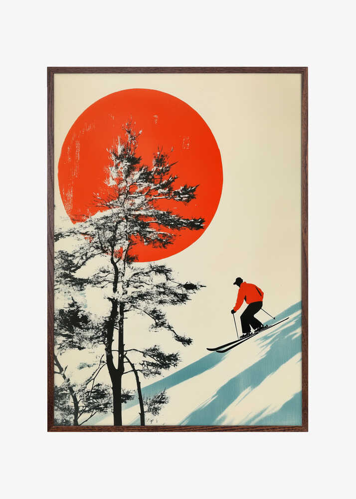 Skiing In Japan