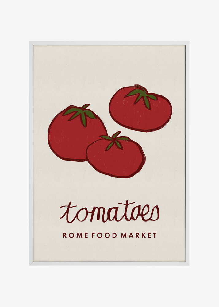 Food Art - Tomatoes Rome Food Market