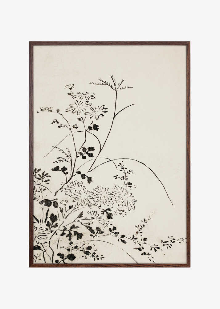 Autumn Flowers and Grasses (1762)