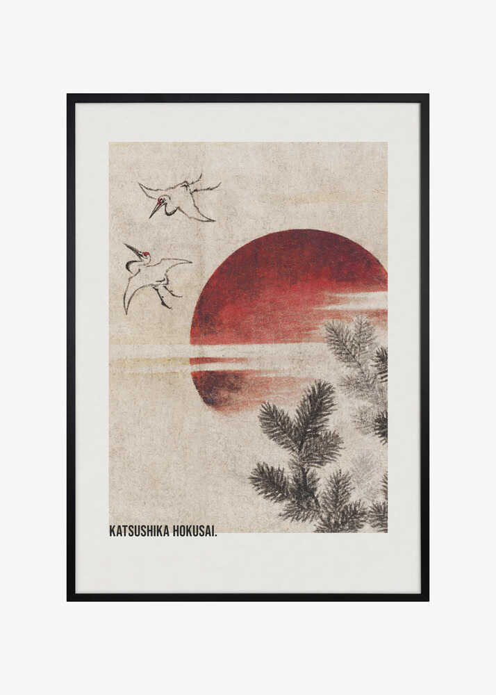 Birds and Sunset, From Album of Sketches (1814)