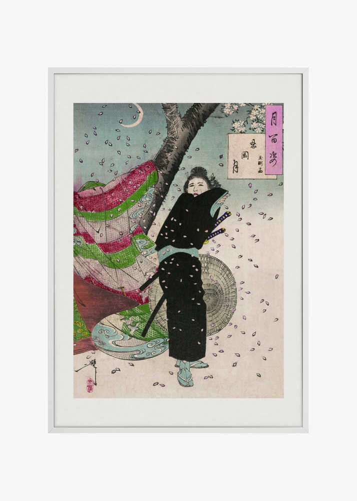 The Moon of Shinobugaoka (1904) By Yoshitoshi Tsukioka