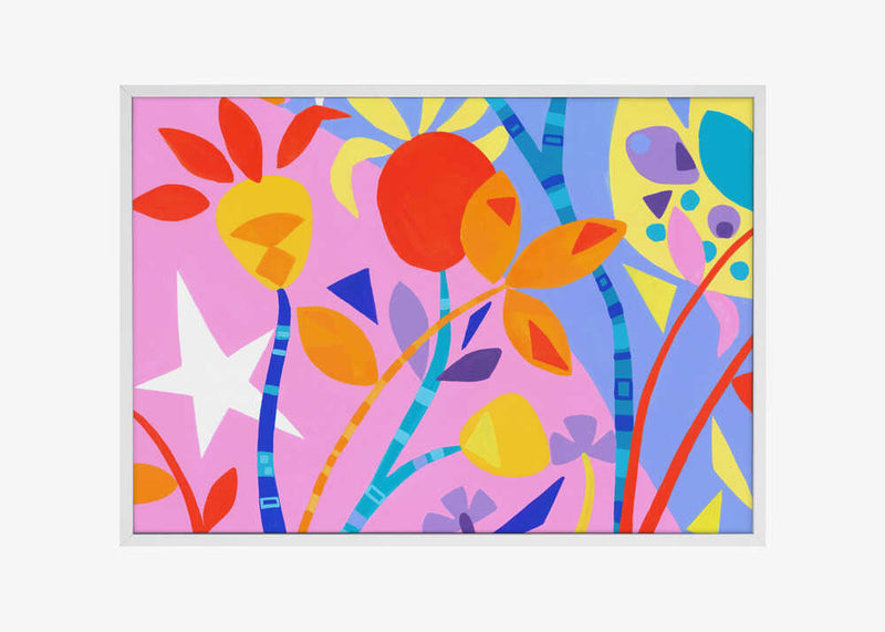 Vivid Colors and Delicate Petals