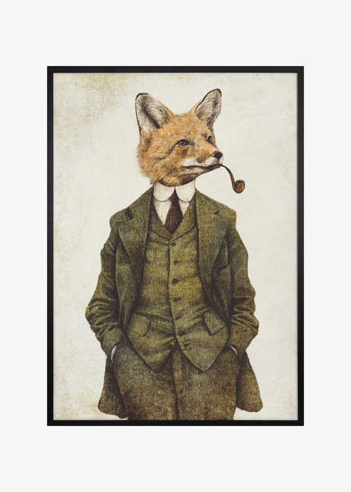 The Vintage Stylish Fox