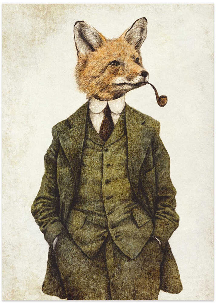 The Vintage Stylish Fox