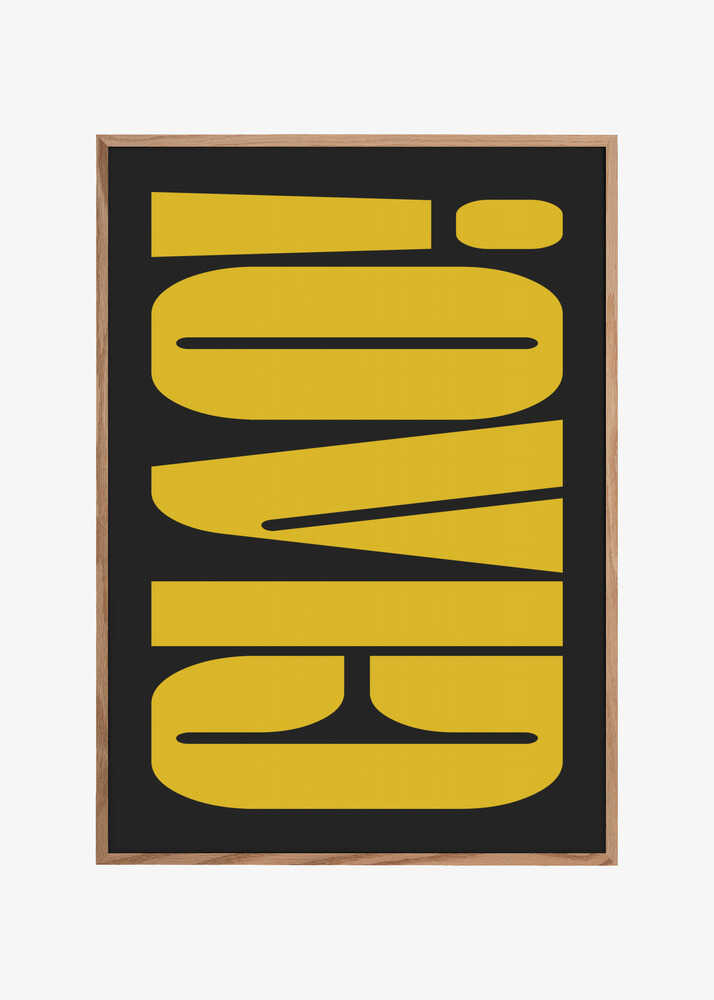 Abstract Typography Artwork