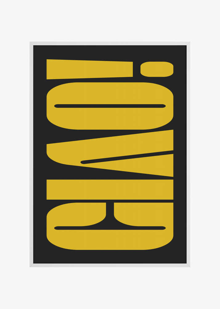 Abstract Typography Artwork