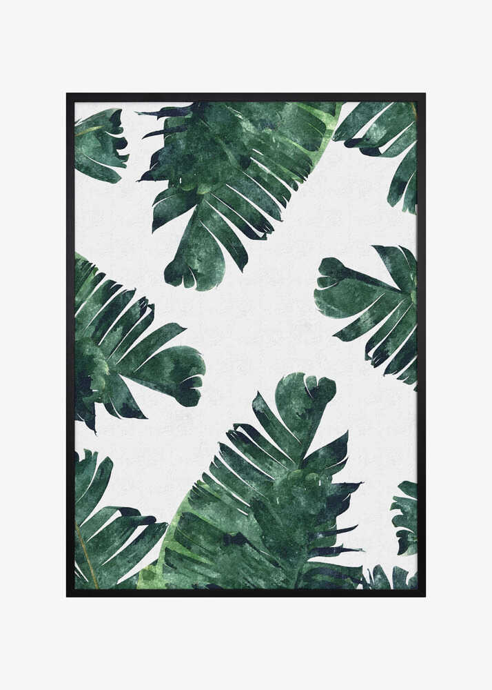 Banana Leaf Watercolor