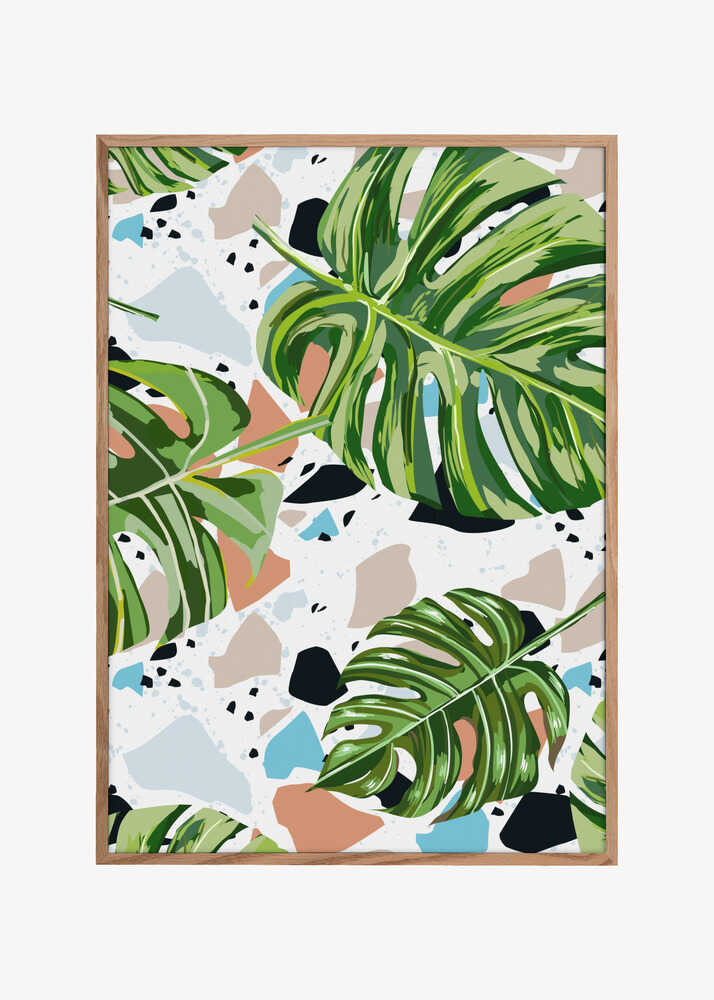 And In Nature I Find the Missing Pieces | Tropical Terrazzo