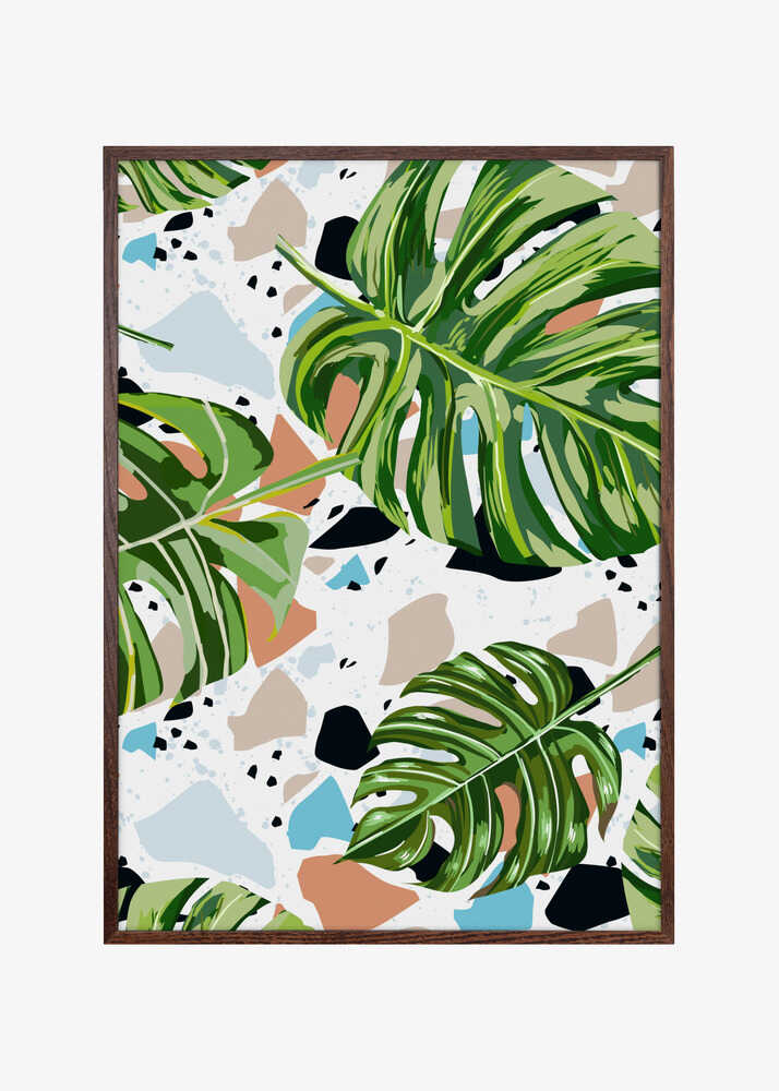 And In Nature I Find the Missing Pieces | Tropical Terrazzo
