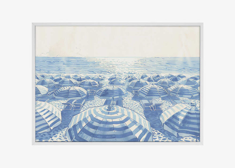 Striped Umbrellas Parchment