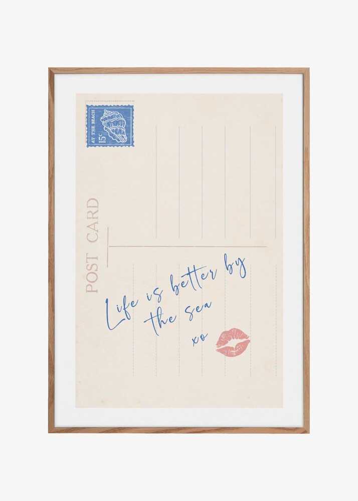 Post Card Life Is Better