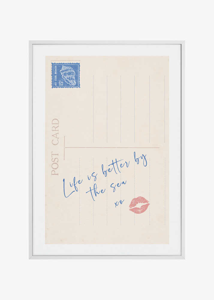 Post Card Life Is Better