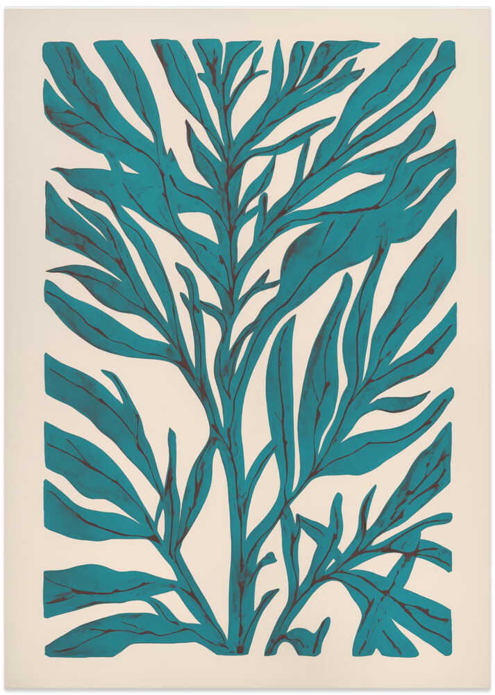 The Tree Branch with Leaves