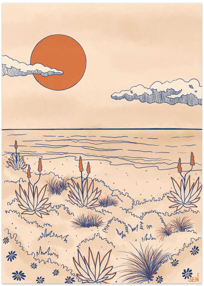 Dunes Dream in Orange