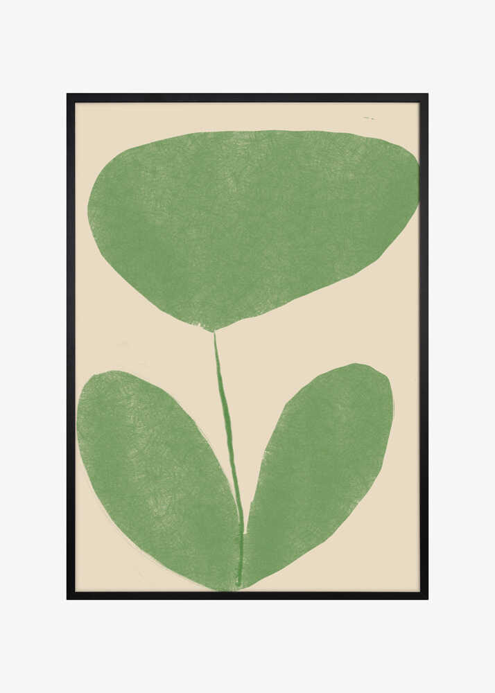 Minimal Green Blossom