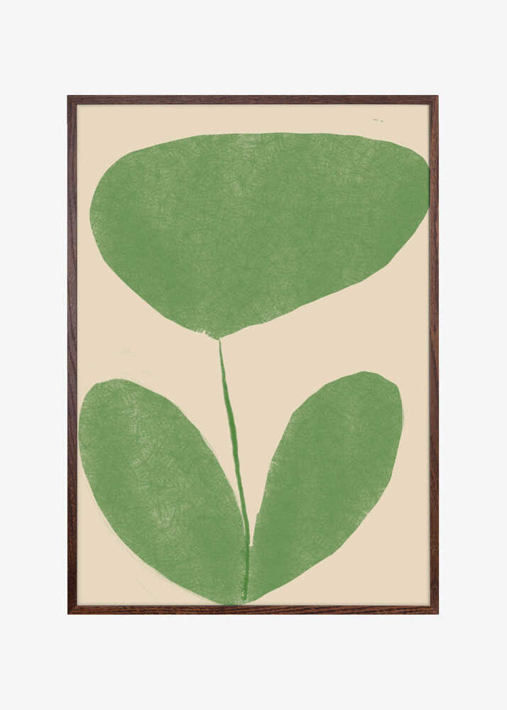 Minimal Green Blossom