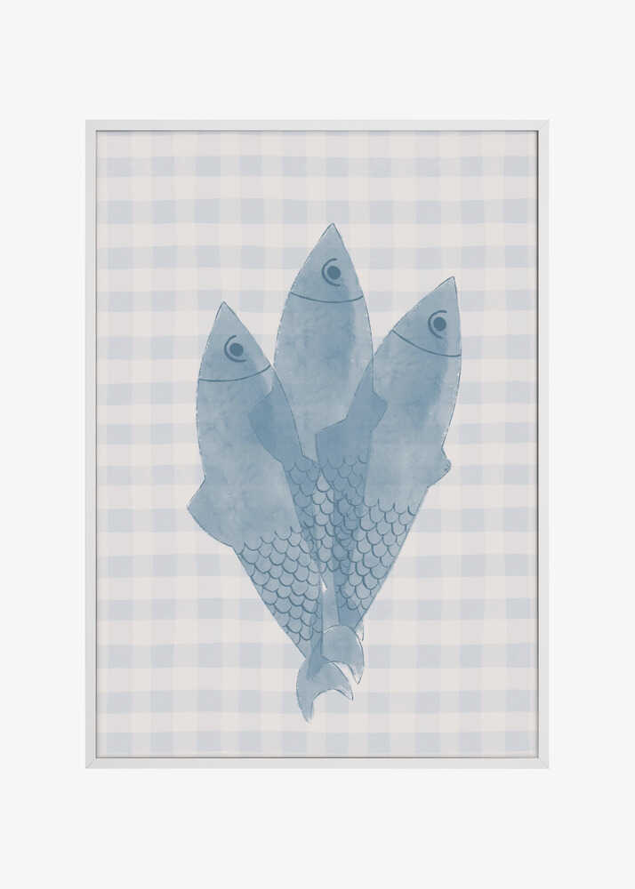 Three Blue Fish