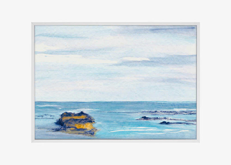 Tranquil Seascape with Rocky