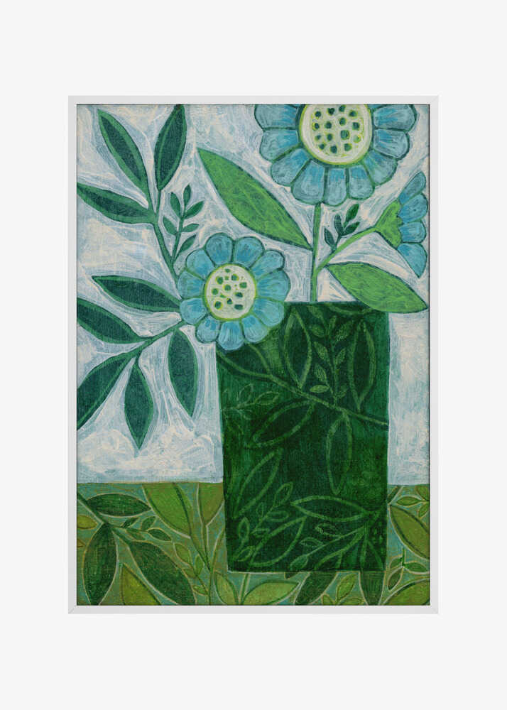 Green Floral Harmony