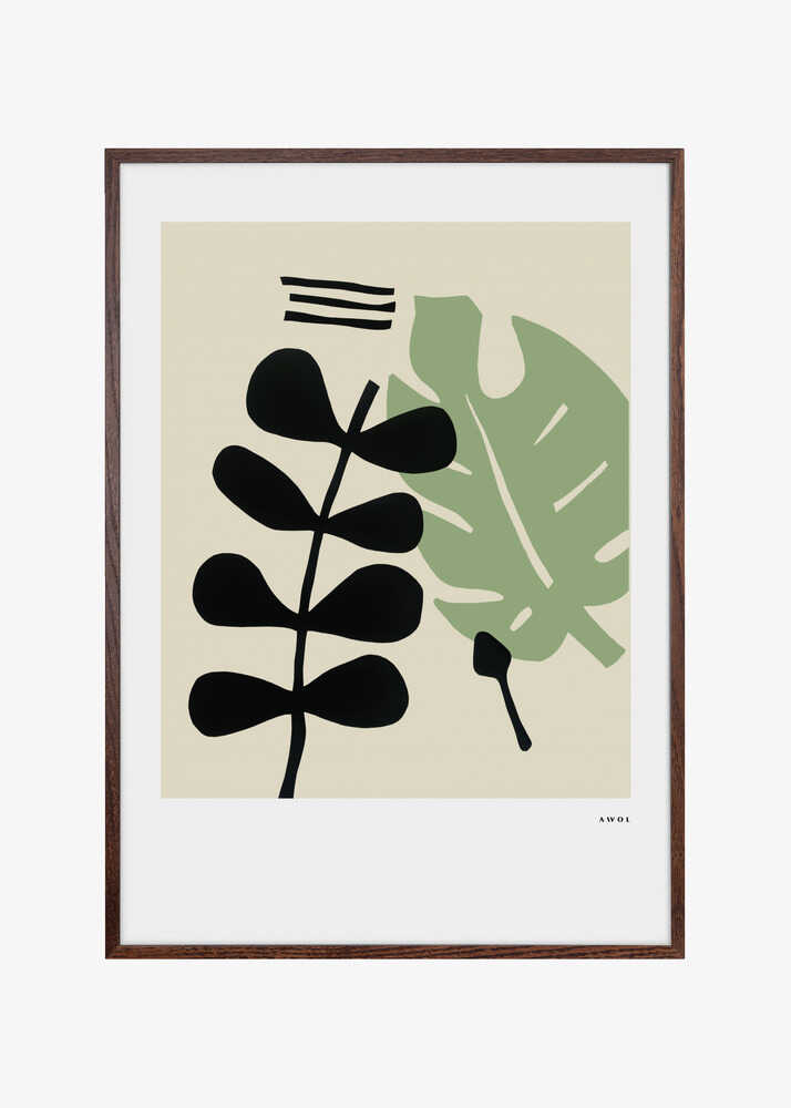 Abstract Botanical Shapes